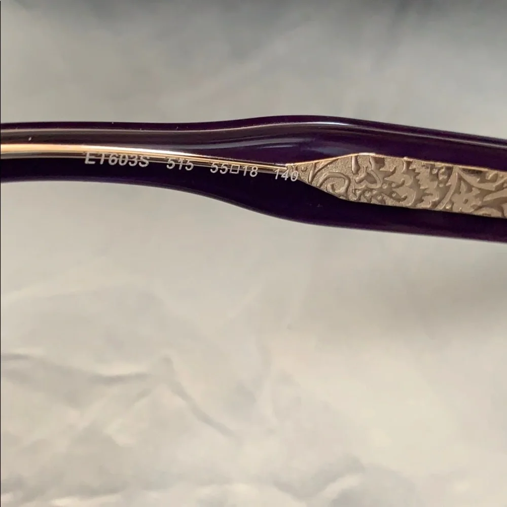 NWT ETRO Marble Violet Sunglasses comes w/case
